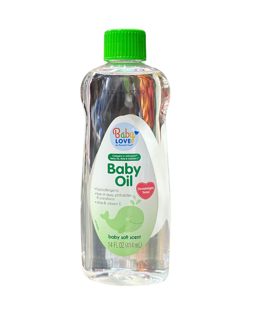 Baby Love Hypoallergenic with Aloe and Vitamin E Baby Oil, 14 fl oz