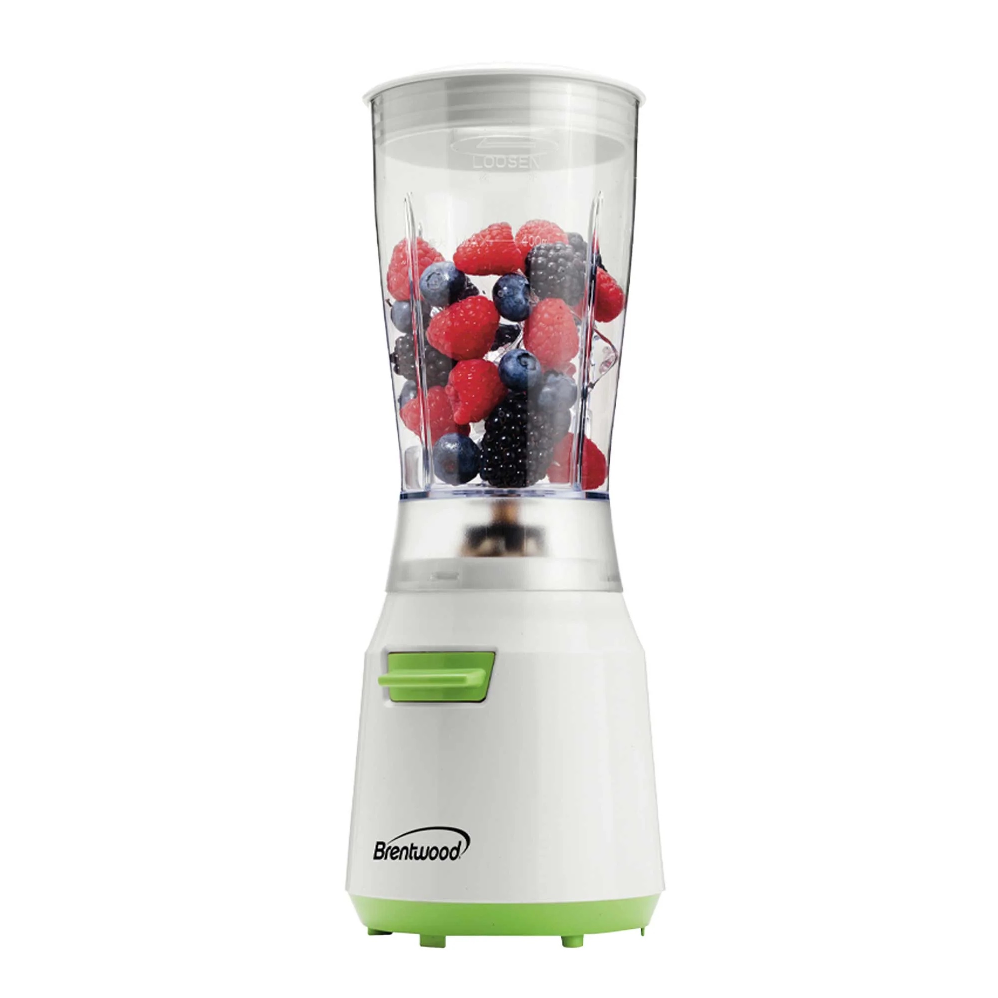 Brentwood 150W Personal Blender, White, 14 oz 