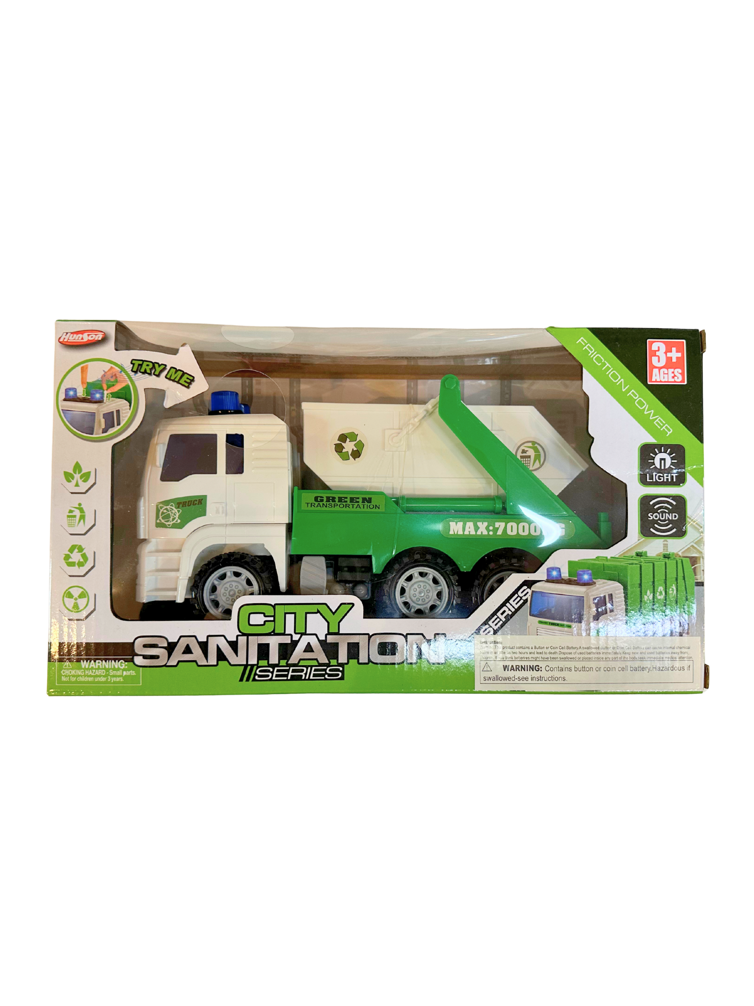 City Sanitation Series Garbage Truck Toy 