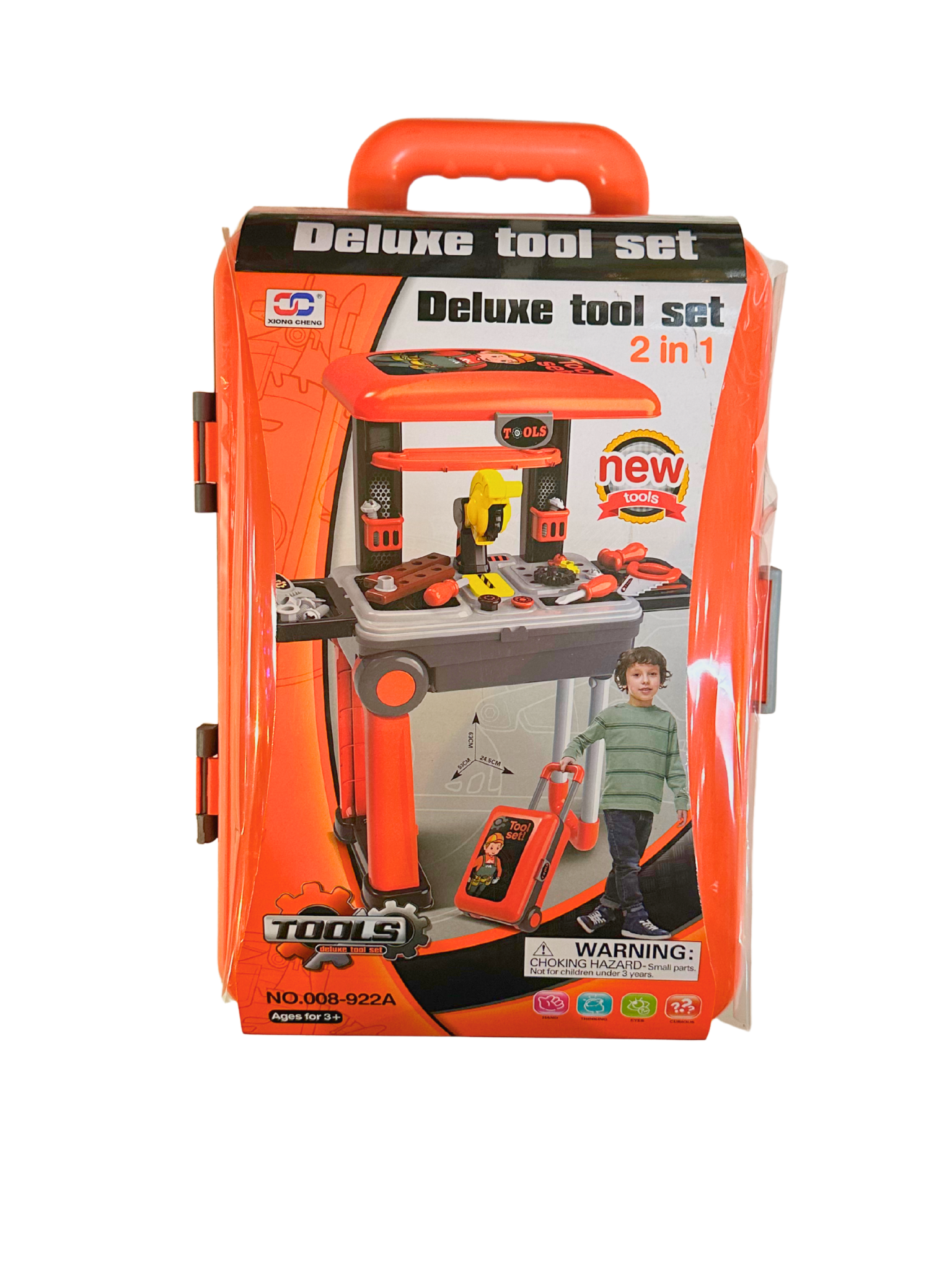 Deluxe Tool 2-in-1 Play Set